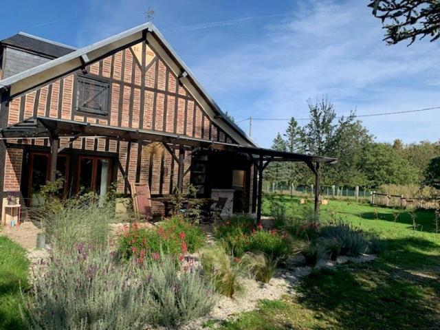 La Villa Qui A Du Chien Neuville-sur-Touques エクステリア 写真